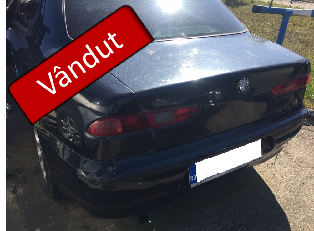 Autoturism marca Alfa Romeo - a treia licitație